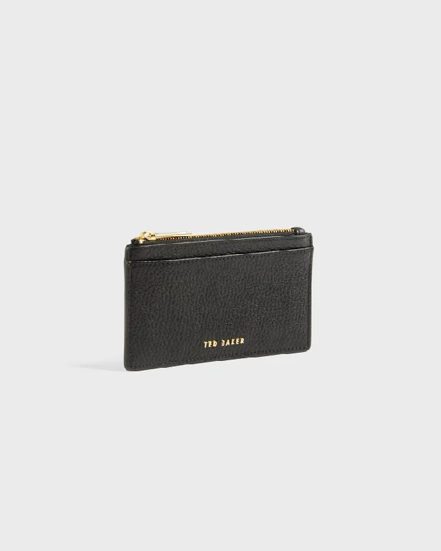 Briell Zip Card Holder Black