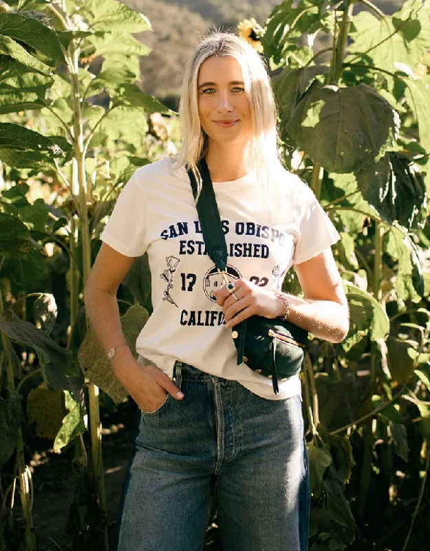 KJC SLO College Tee in White