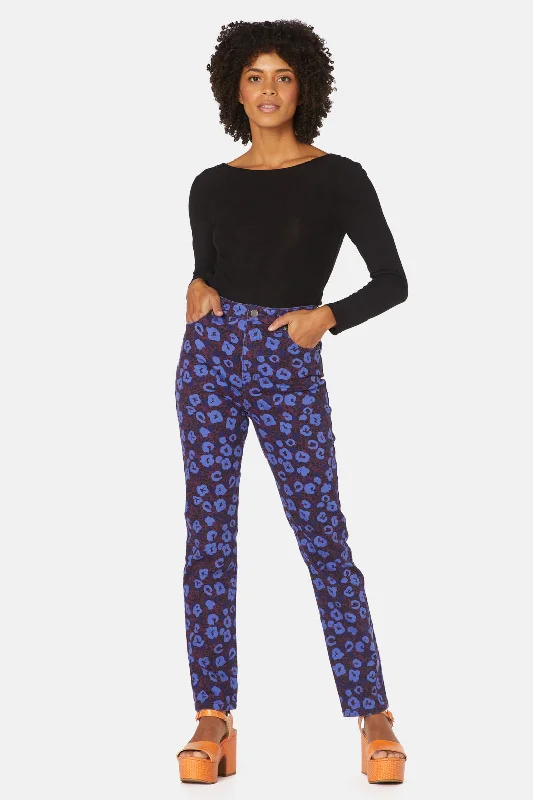 Leopard Berry Jean