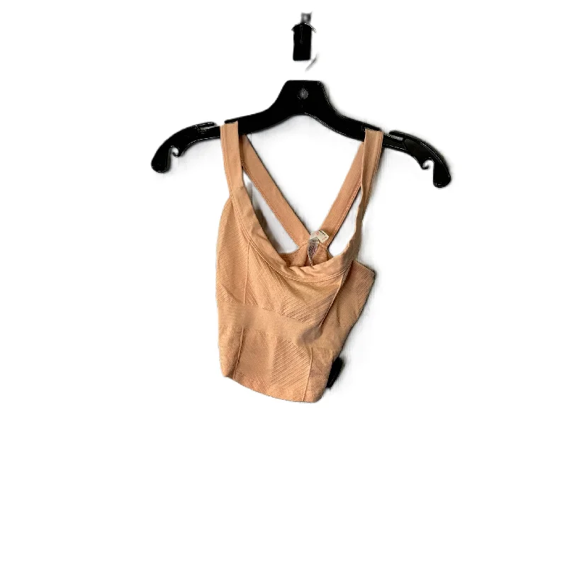 Athletic Tank Top By Free People In Orange, Size: Xs