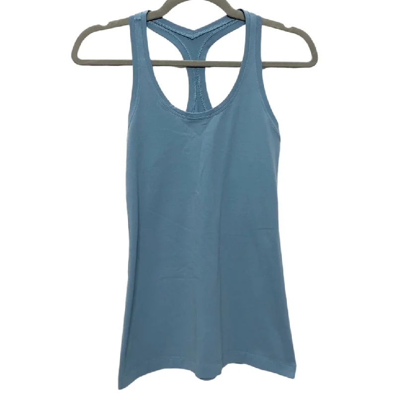 Athletic Tank Top By Lululemon In Blue, Size: 4