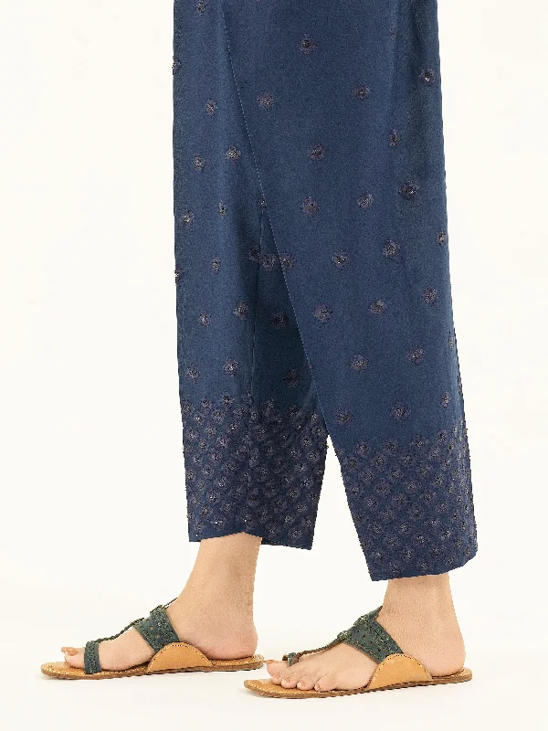 Embroidered Cambric Trousers