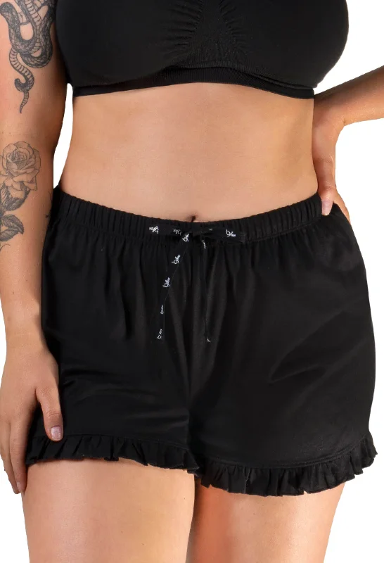 100% Cotton Anti Chafing Frill Shorts