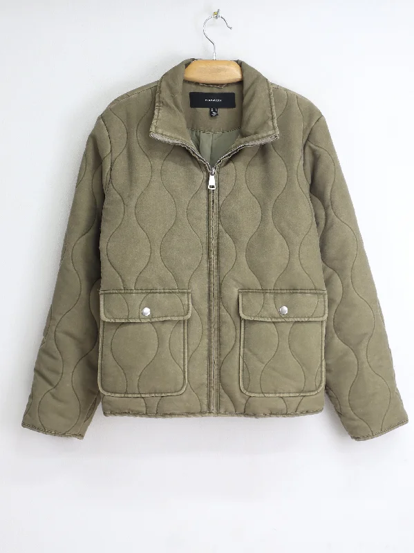 Women's Textured Jacket,Olive