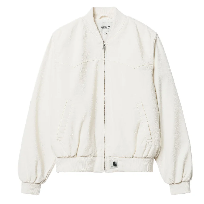 Carhartt WIP Womens Santa Fe Bomber Wax Rinsed