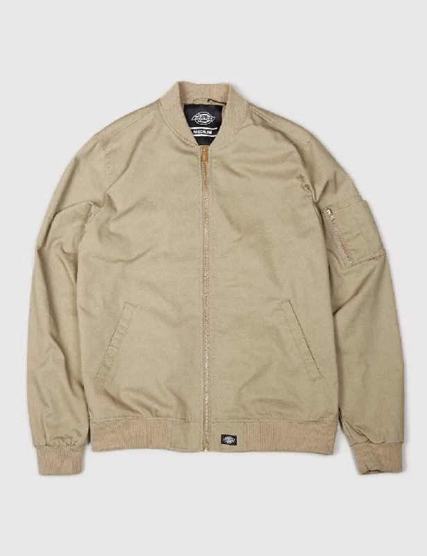 Dickies Hughson Bomber Jacket - Khaki