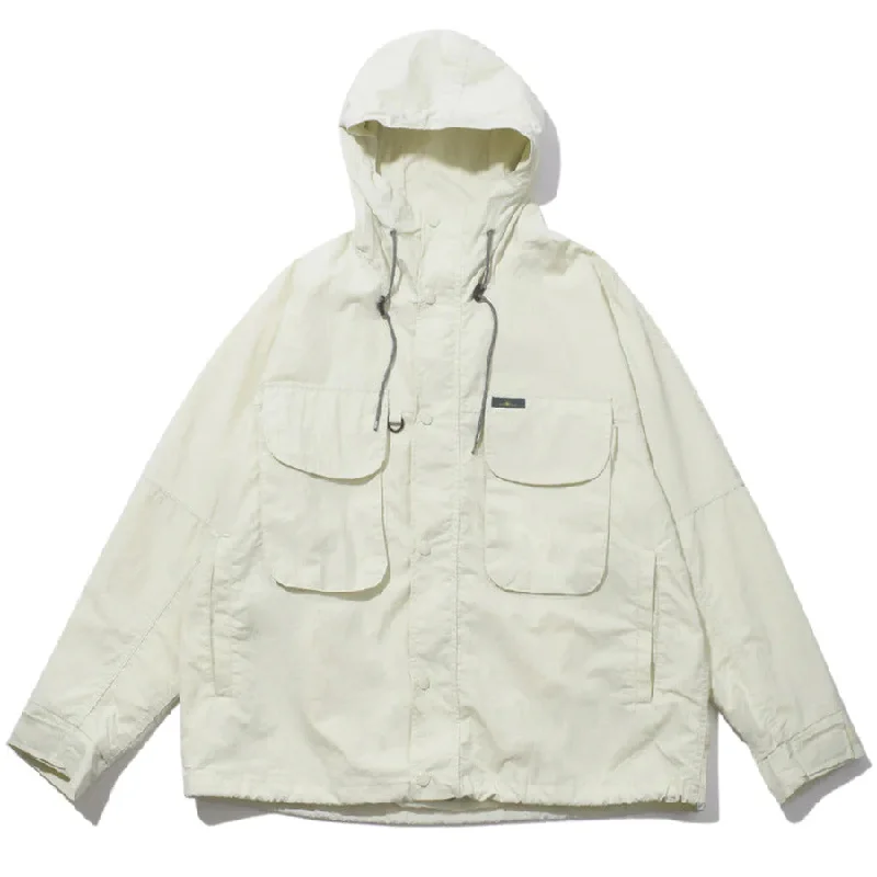 Kappy Pocket Windbreaker Ivory