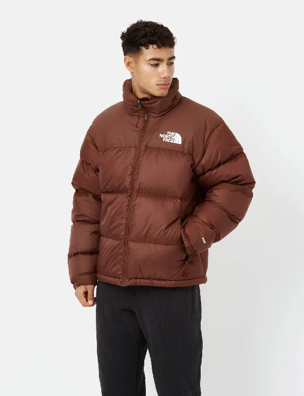 North Face 1996 Retro Nuptse Jacket - Dark Oak Brown