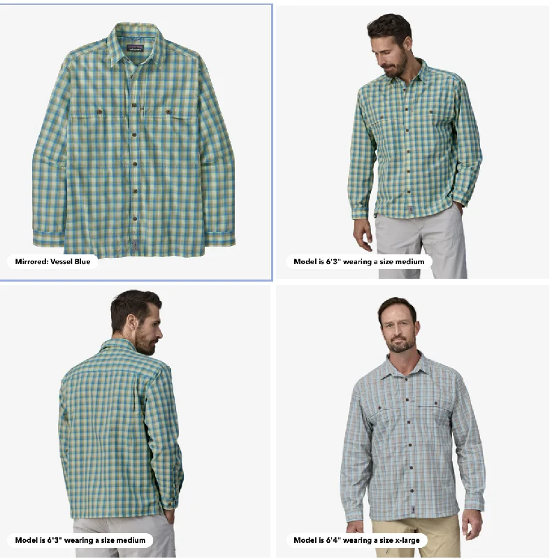 Patagonia Men's Long-Sleeved Island Hopper Shirt