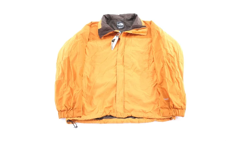 The North Face Embroidered Logo Orange Zip Up Jacket