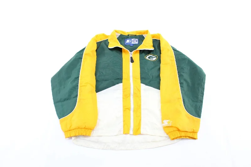 Women's 90's Green Bay Packers Embroidered Starter Jacket