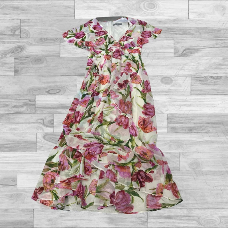 Floral Print Dress Casual Midi Dannyandnicole, Size 6