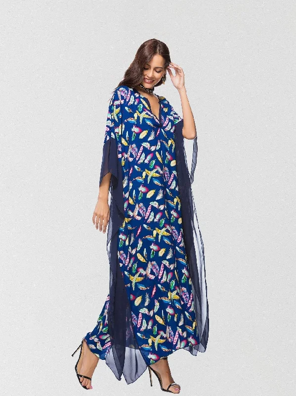 Talk To Me Printed Maxi Dress