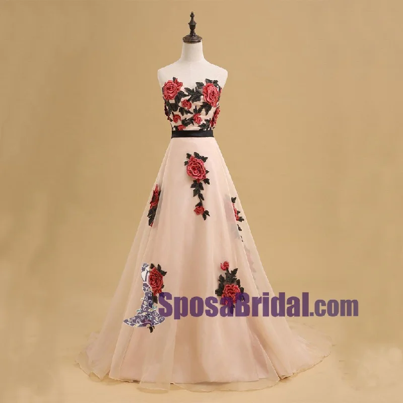 Charming A-Ling Beautiful Most Popular High Quality Real Made Prom Dresses, Fashion Formal Evening Dress, PD0706