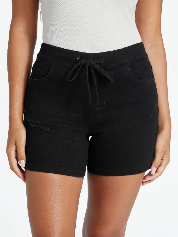 Eco Anya Mid-Rise Jogger Shorts